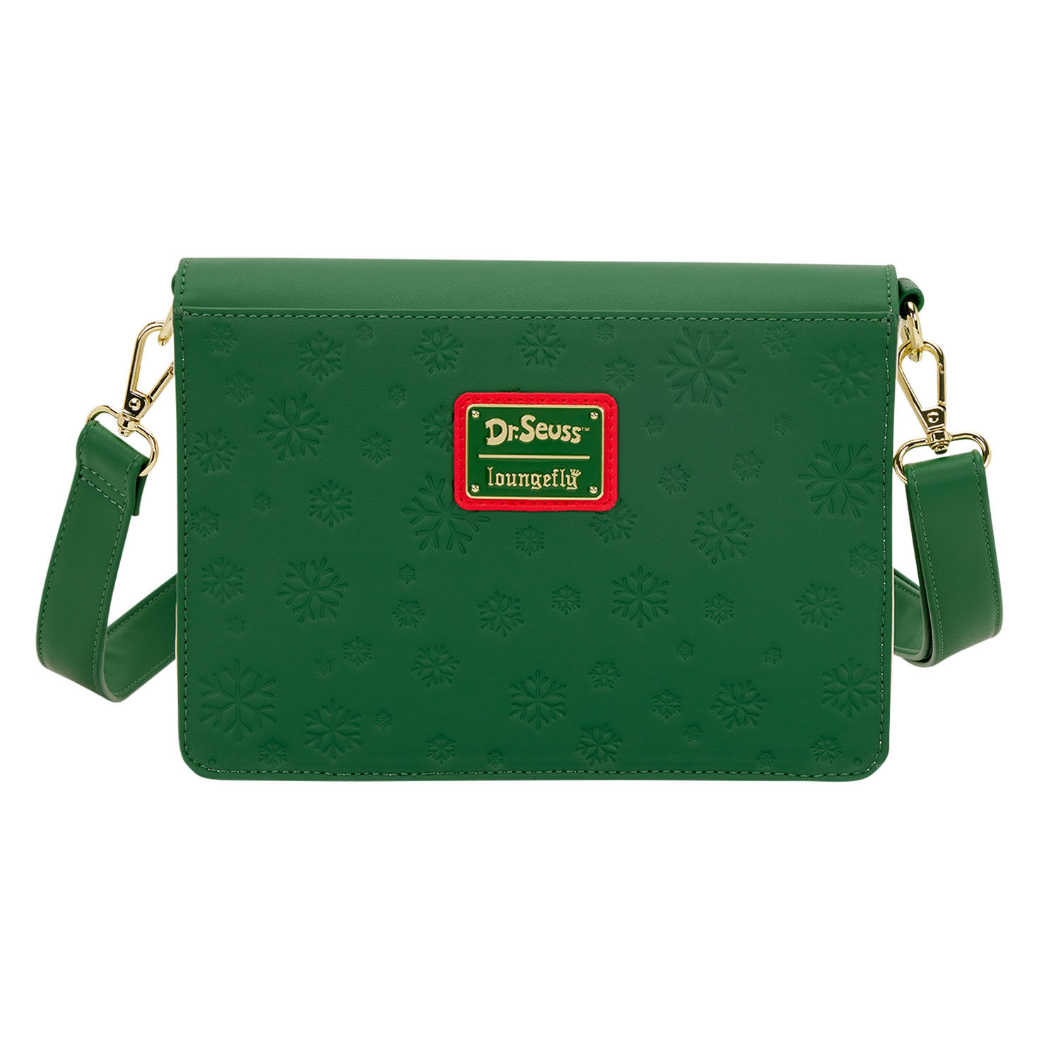 How the Grinch Stole Christmas Book Crossbody Purse back image number 2