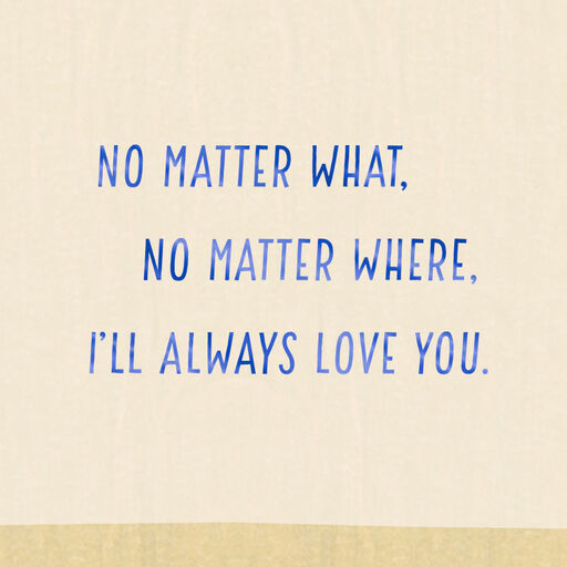 Heart Flag Military Love Card, 