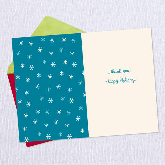 You Deliver Joy All Year Christmas Card for Mail Carrier, , large image number 3