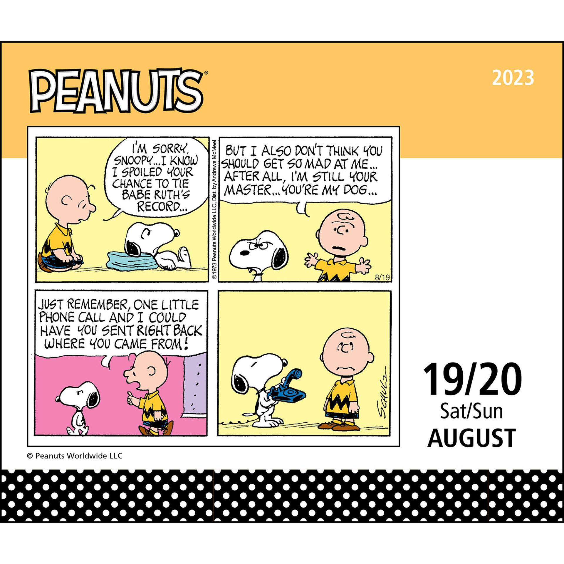 Peanuts 2023 Daily Desktop Calendar Calendars & Planners Hallmark