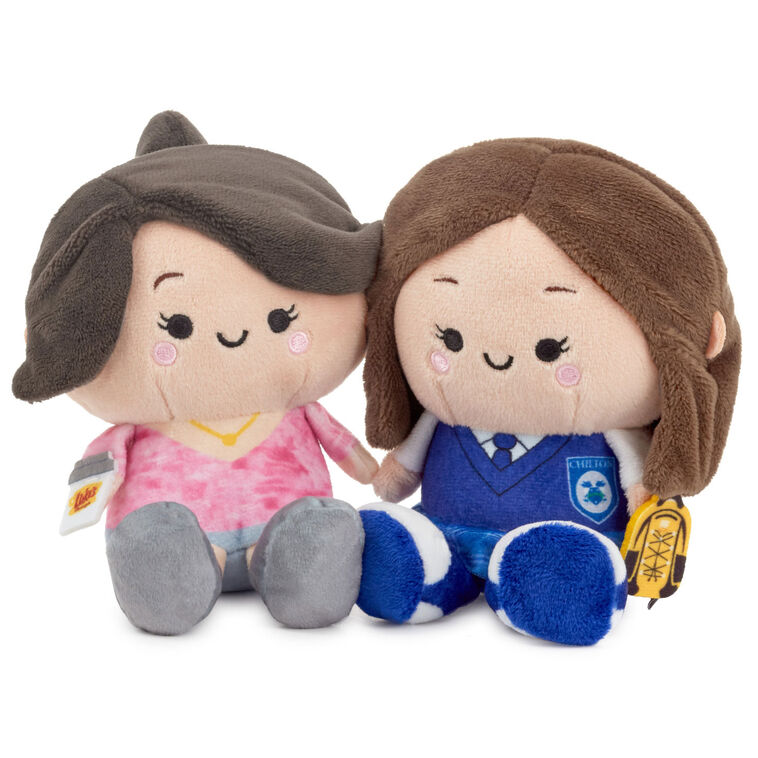 Better Together Gilmore Girls Lorelai and Rory Magnetic Plush Pair, 4.75" H