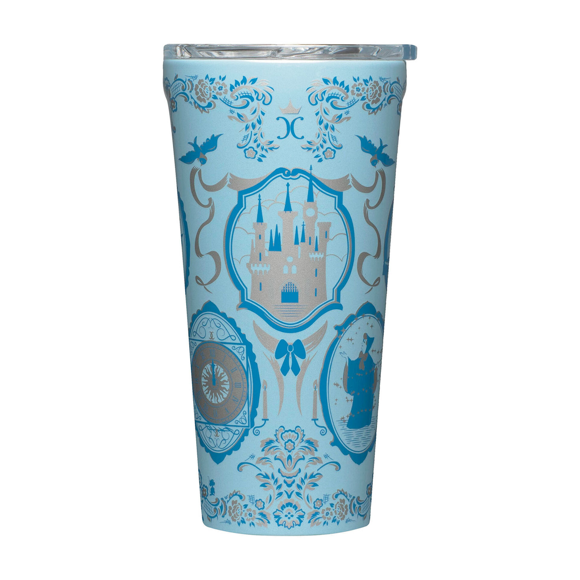 Corkcicle Disney Princess Cinderella Tumbler, 16 oz. Insulated Tumblers Hallmark