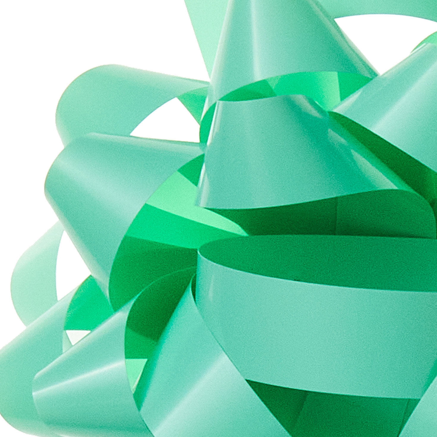 Bright Gift Bows With Matching Ribbons Kit upclose view image number 4