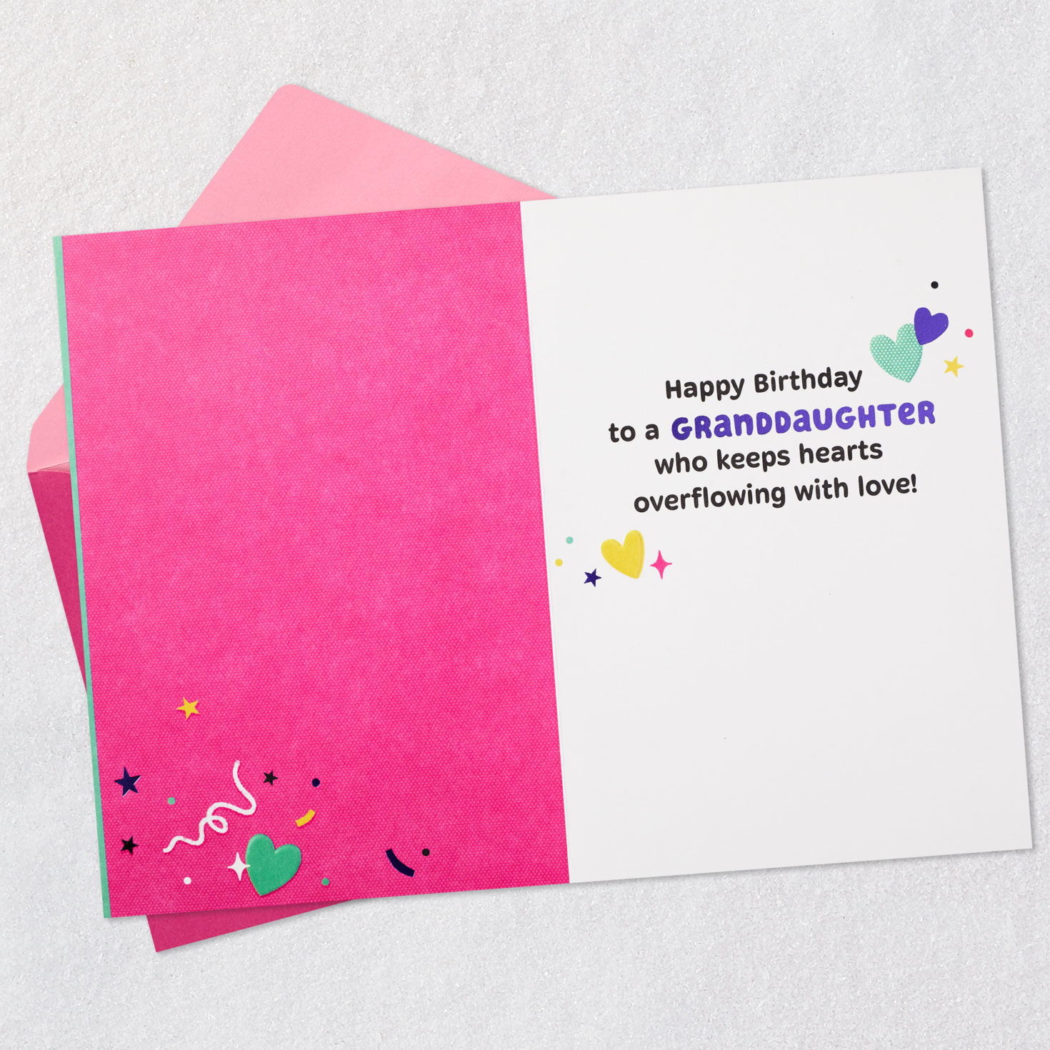 Luv You Birthday Card for Granddaughter for only USD 4.99 | Hallmark