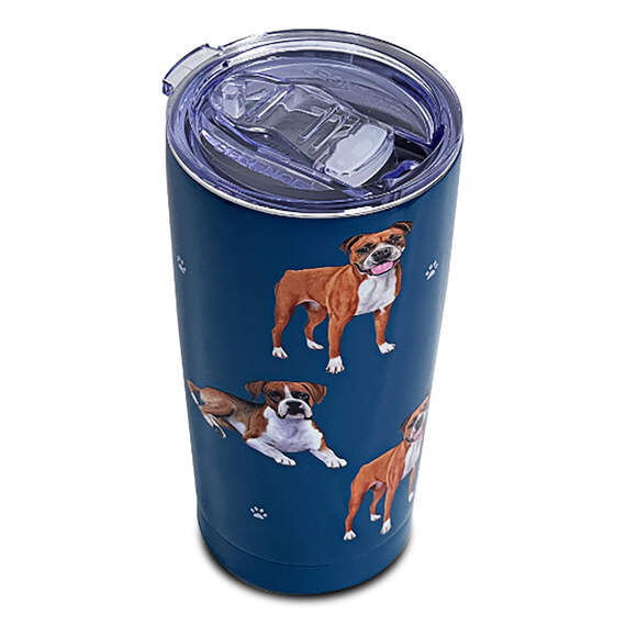 E&S Pets Boxer Stainless Steel Tumbler, 20 oz., , large image number 2