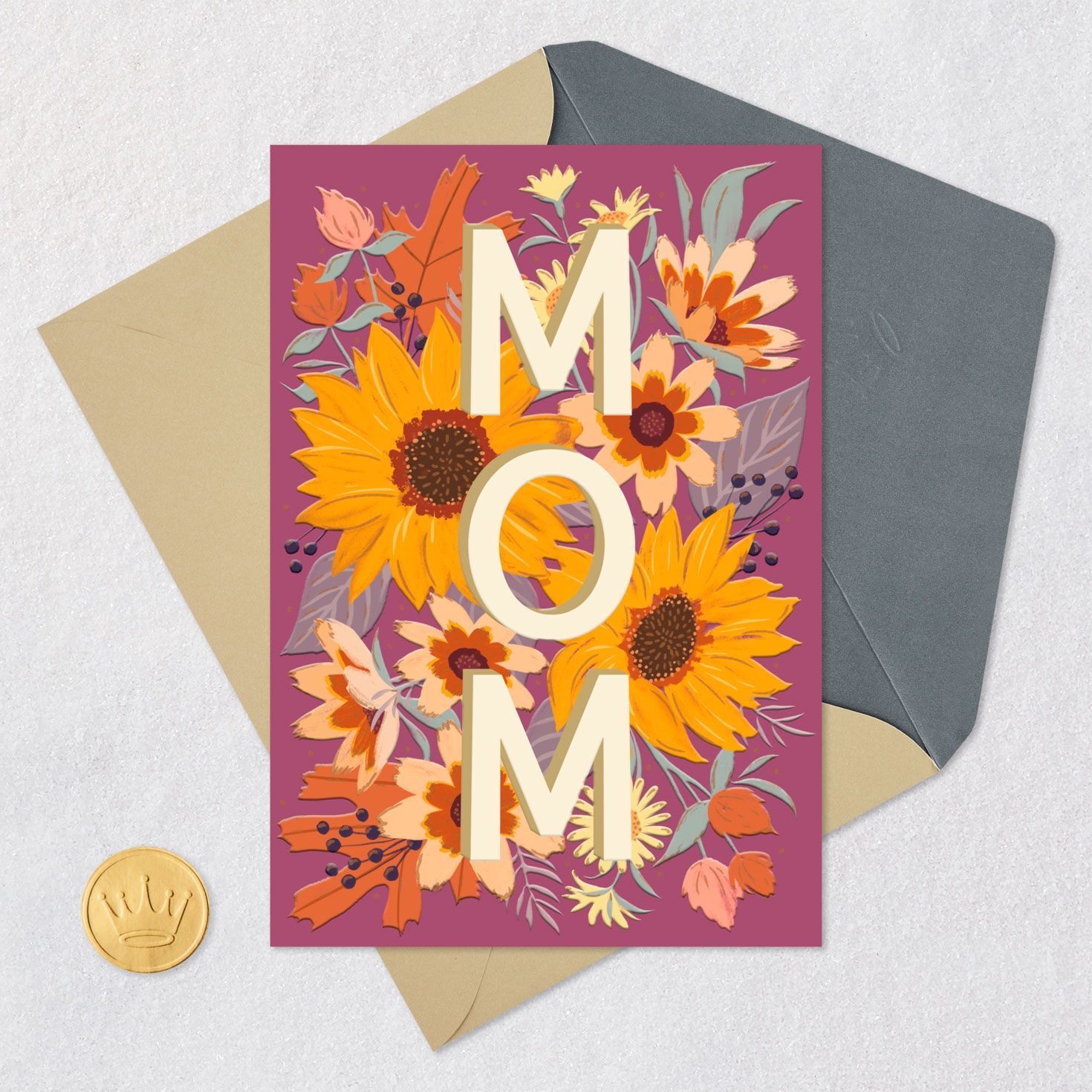 I Love You Very Much Thanksgiving Card for Mom, , large image number 6