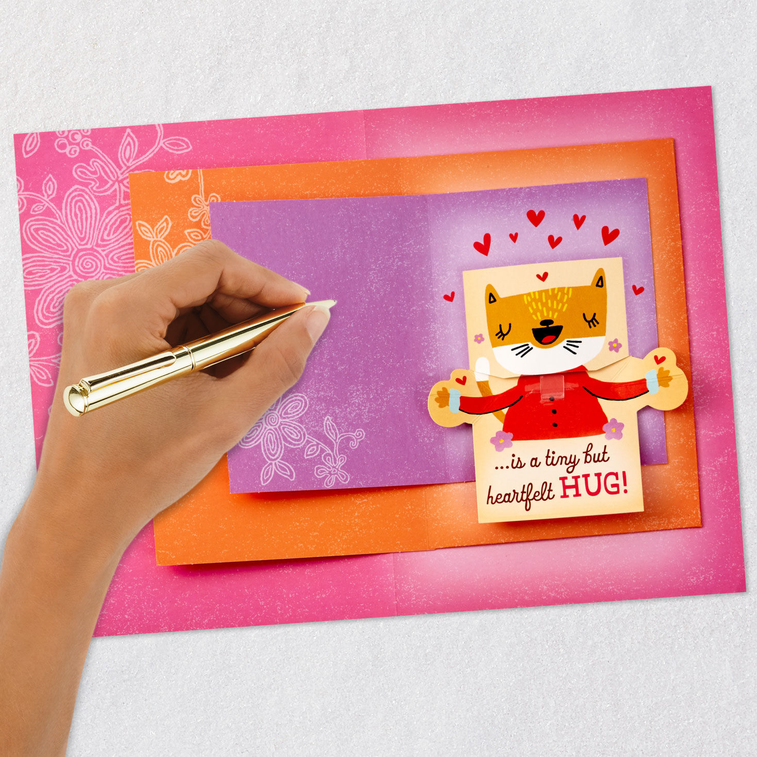 Cat Critter Musical Mothers Day Card Within a Card  image number 10