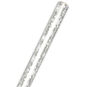 Snowflakes on Silver Foil Holiday Wrapping Paper Roll  image number 6