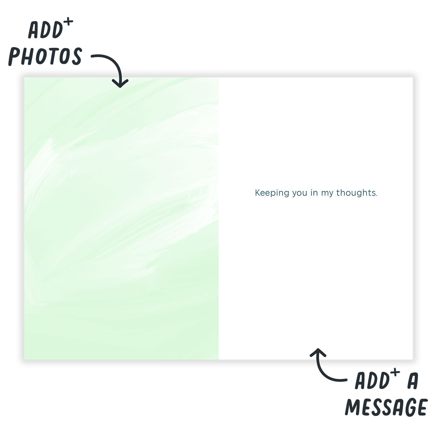 Watercolor Personalized Father's Day Card  image number 3