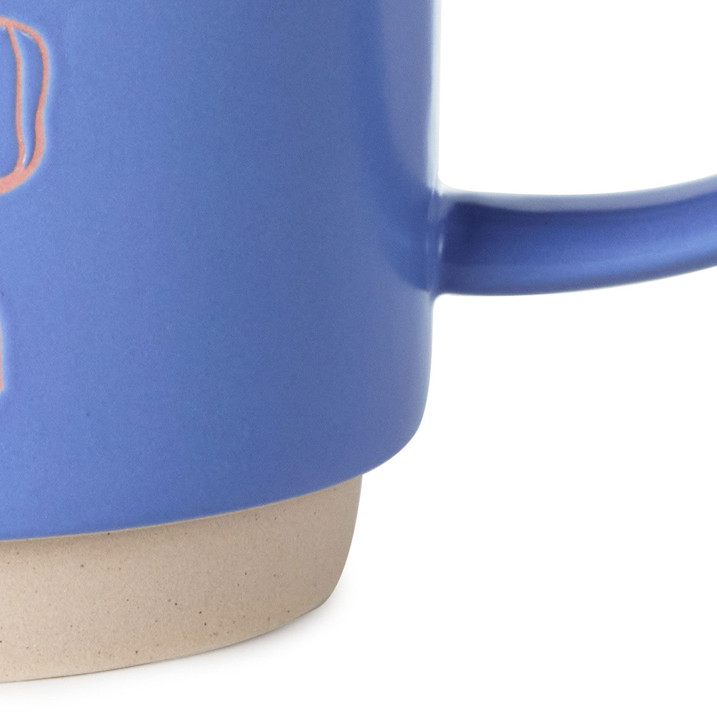 Nana Periwinkle Mug With Bow upclose view image number 5