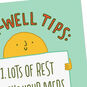 Get Well Tips Funny Card for Illness Card Front Detail image number 4