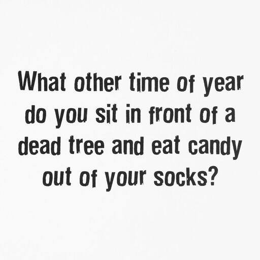 Maxine™ Christmas Is Weird Funny Christmas Card, 