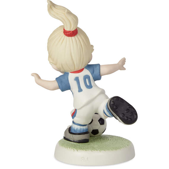 Precious Moments Girl Playing Soccer Figurine, 6.3", , large image number 4