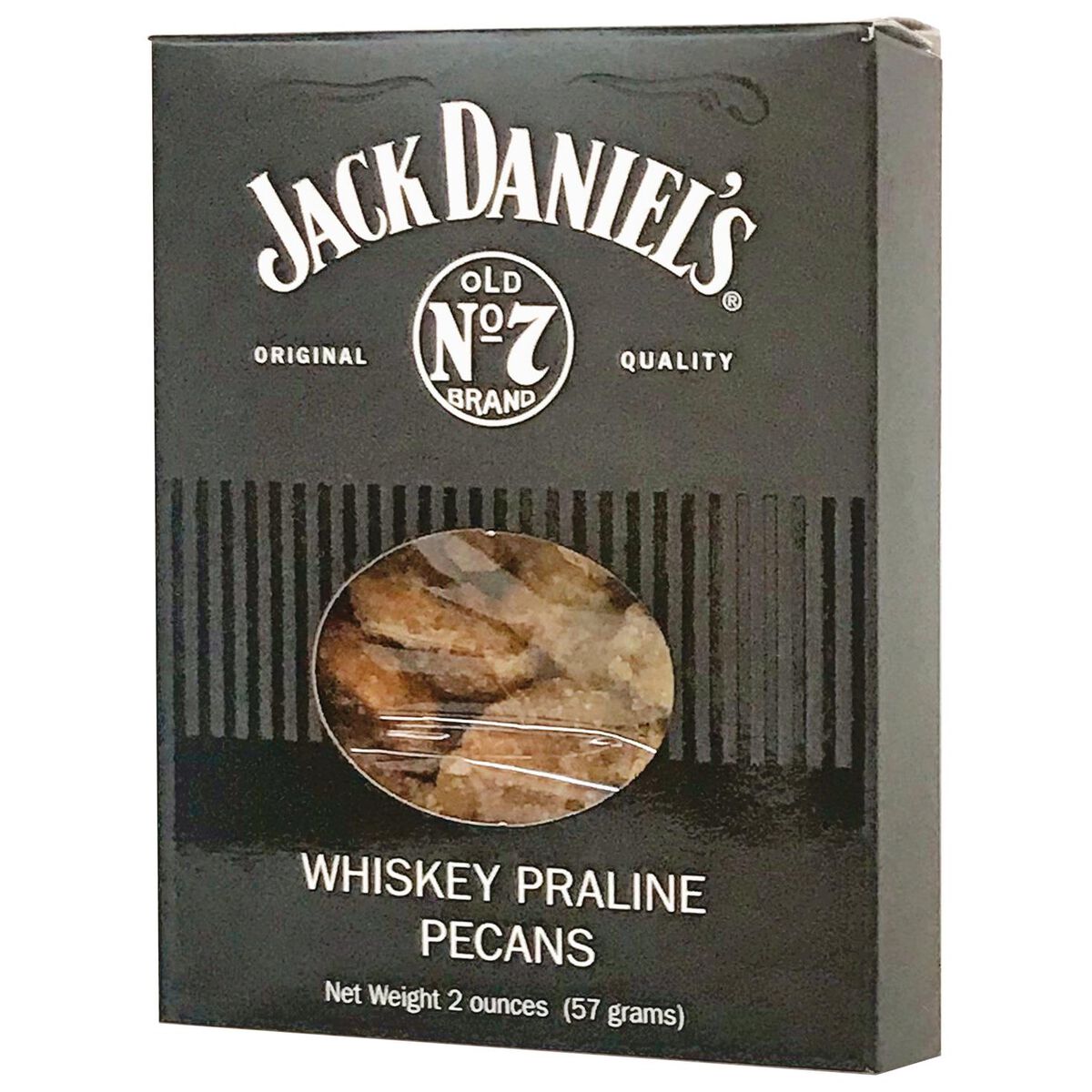 Jack Daniel's Whiskey Praline Pecans Box, 2 oz. Candy & Chocolate