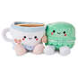 Better Together Teacup and Macaron Cookie Magnetic Plush Pair, 3.5", , large image number 1