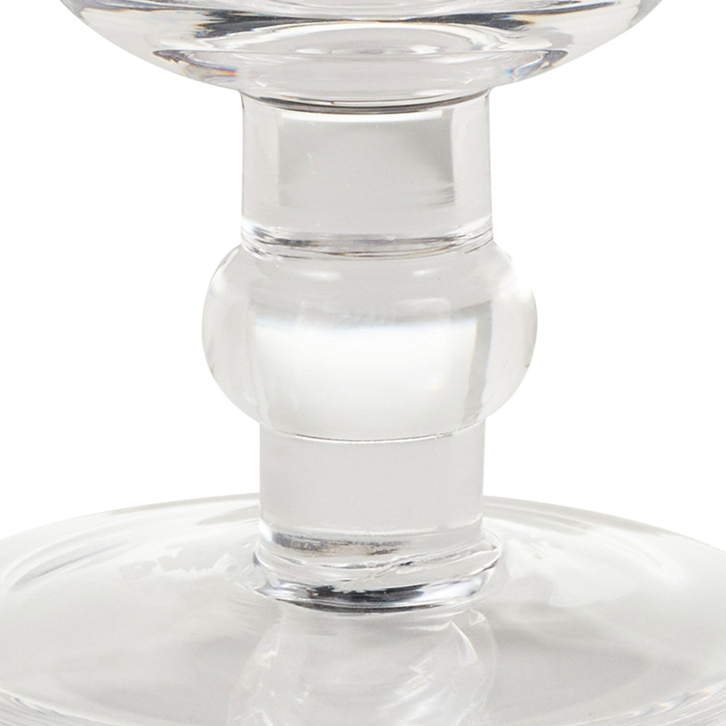 Bridgerton Floral-Patterned Glass Goblets upclose detail image number 4