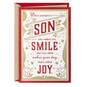 Joy, Pride and Love Christmas Card for Son, , large image number 1