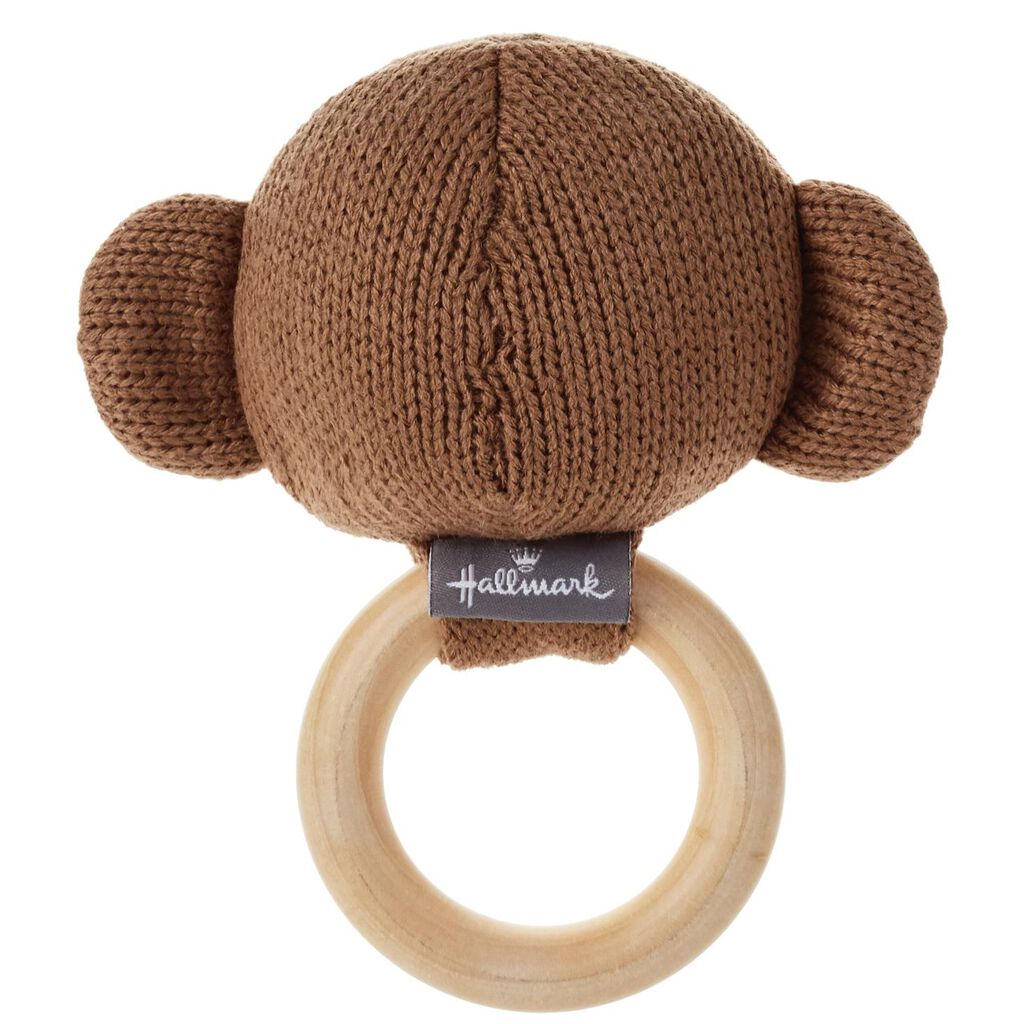 Cute Monkey Baby Rattle And Teether Baby Toddler Toys Hallmark