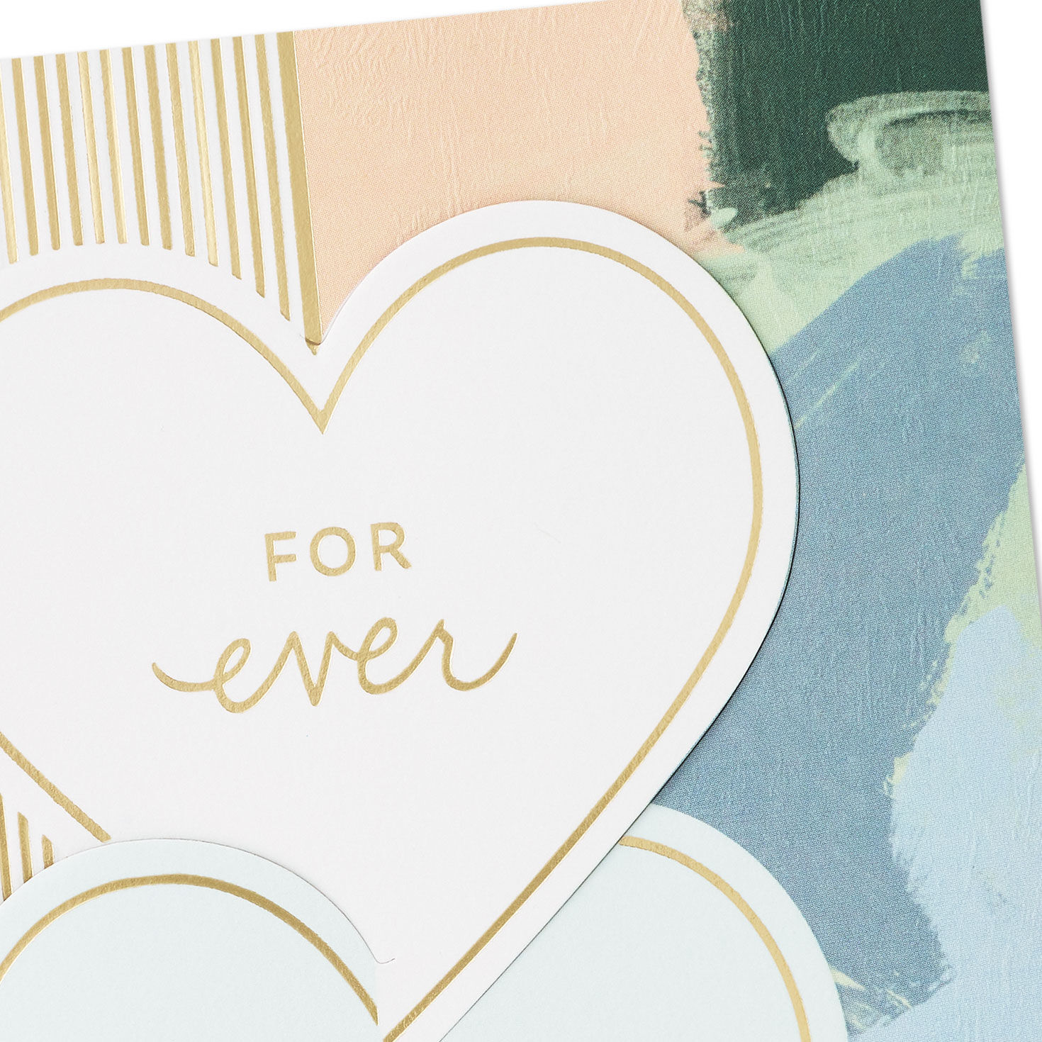 Two Hearts Romantic Anniversary Card for Spouse Card Front Detail image number 5