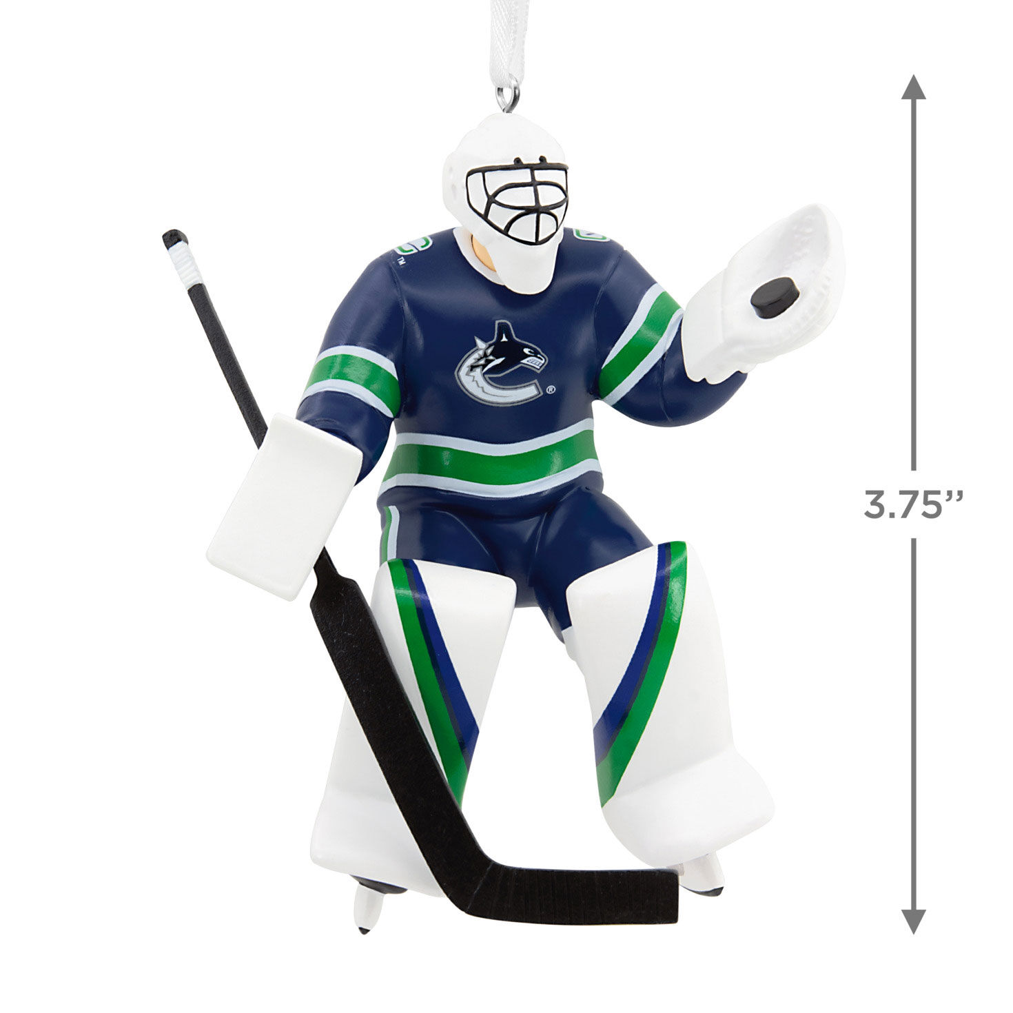 NHL Vancouver Canucks&reg; Goalie Hallmark Ornament, , large image number 3