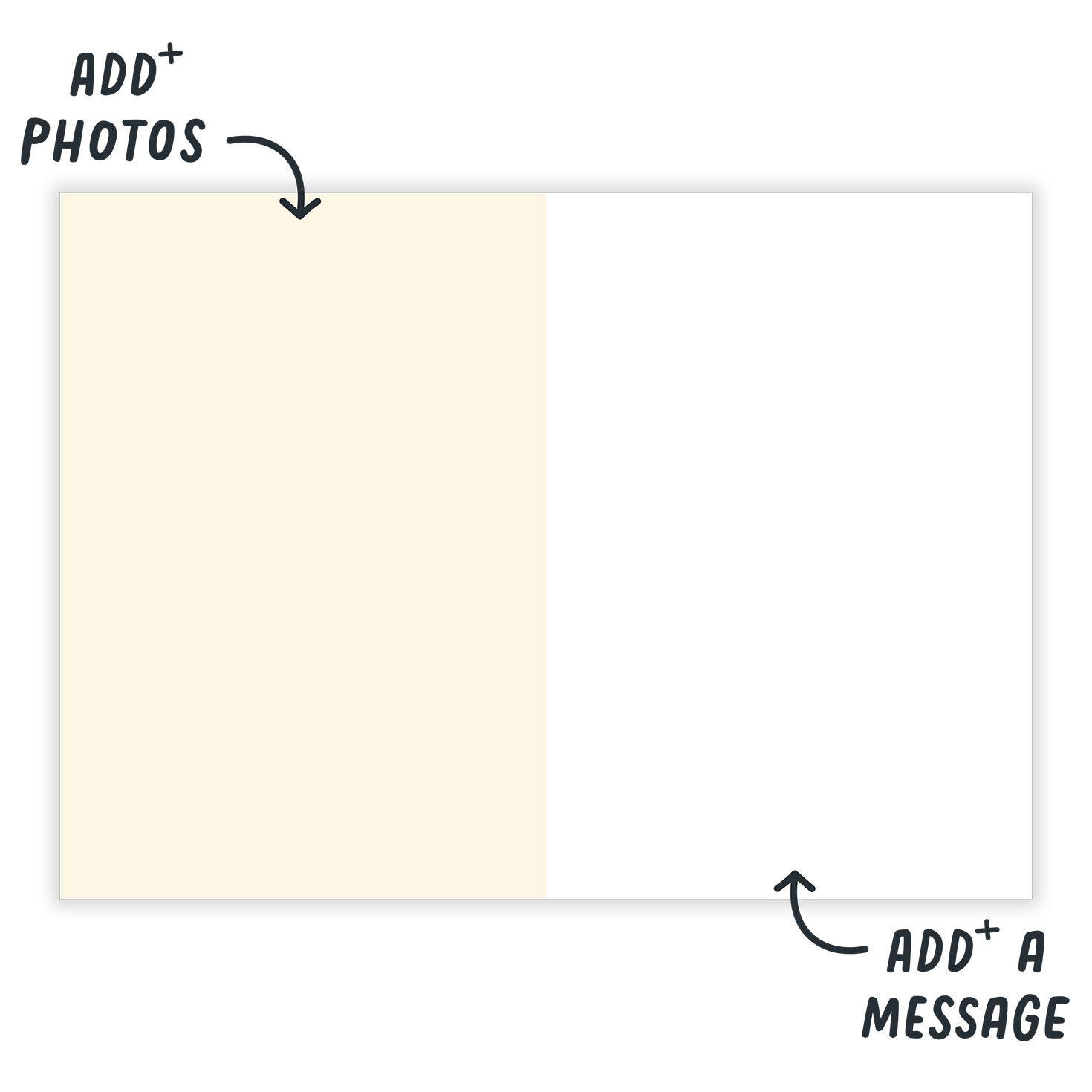 Personalized Cross Frame Religious Photo Card  image number 3