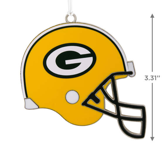 NFL Green Bay Packers Football Helmet Metal Hallmark Ornament, , large image number 3