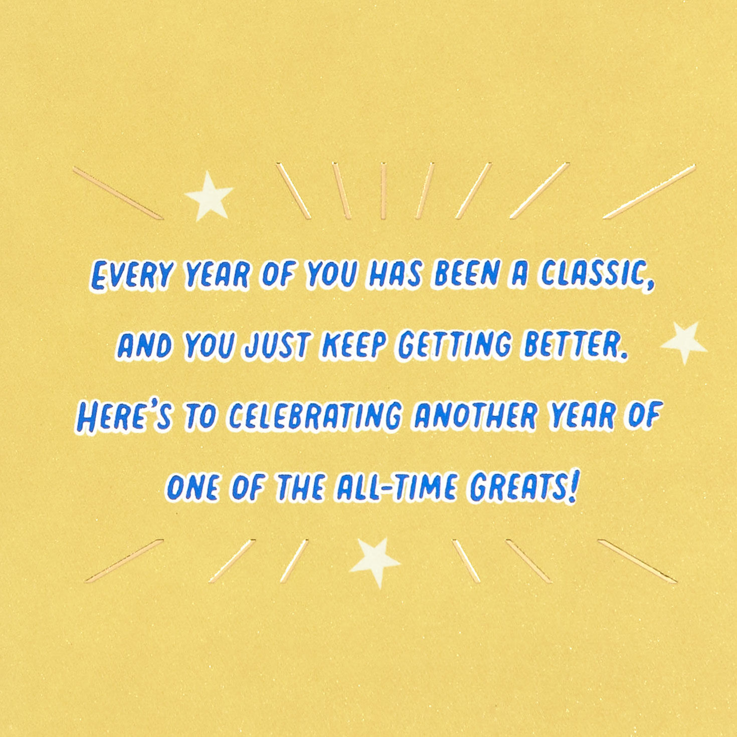 You're a Classic 70th Birthday Card, , large image number 2