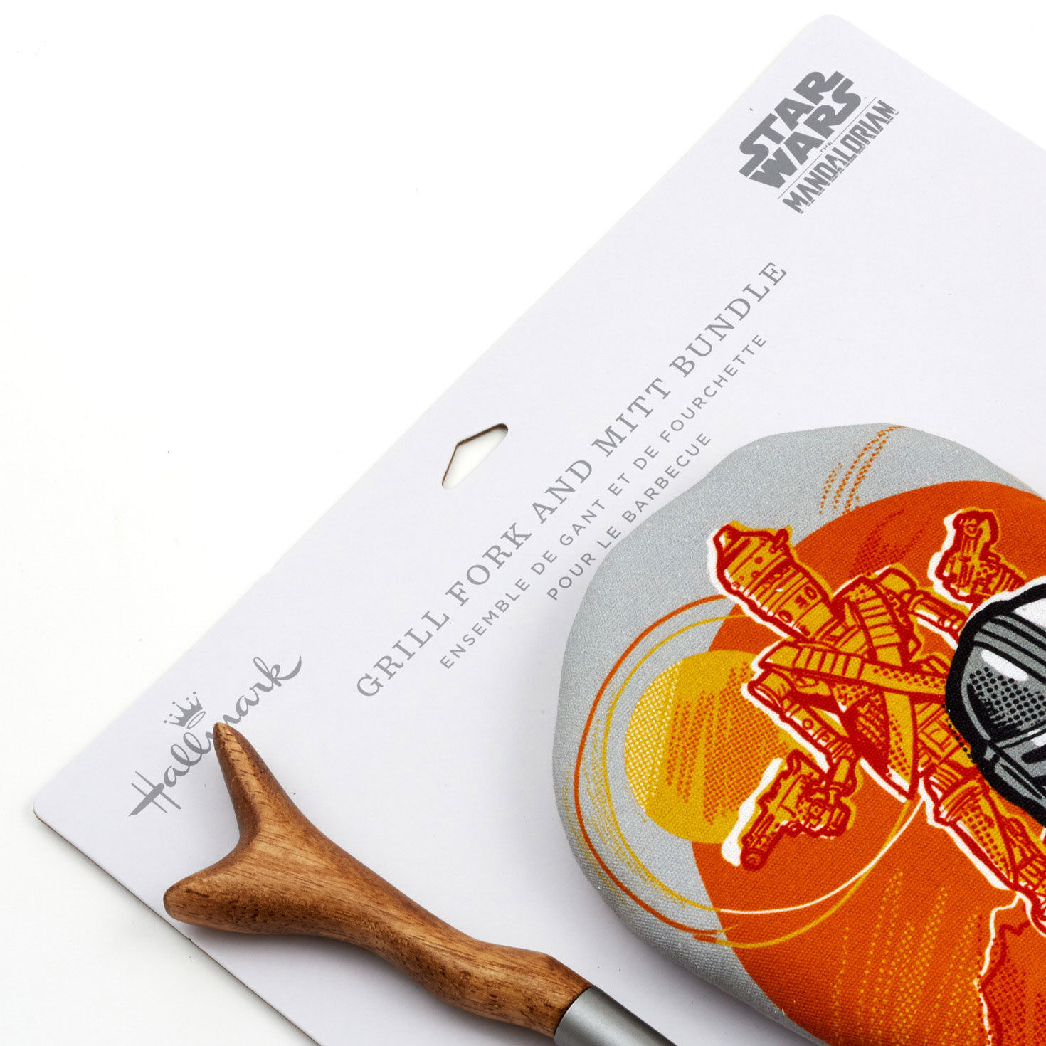 Star Wars: The Mandalorian&trade; Grill Fork and Oven Mitt, Set of 2, , large image number 5