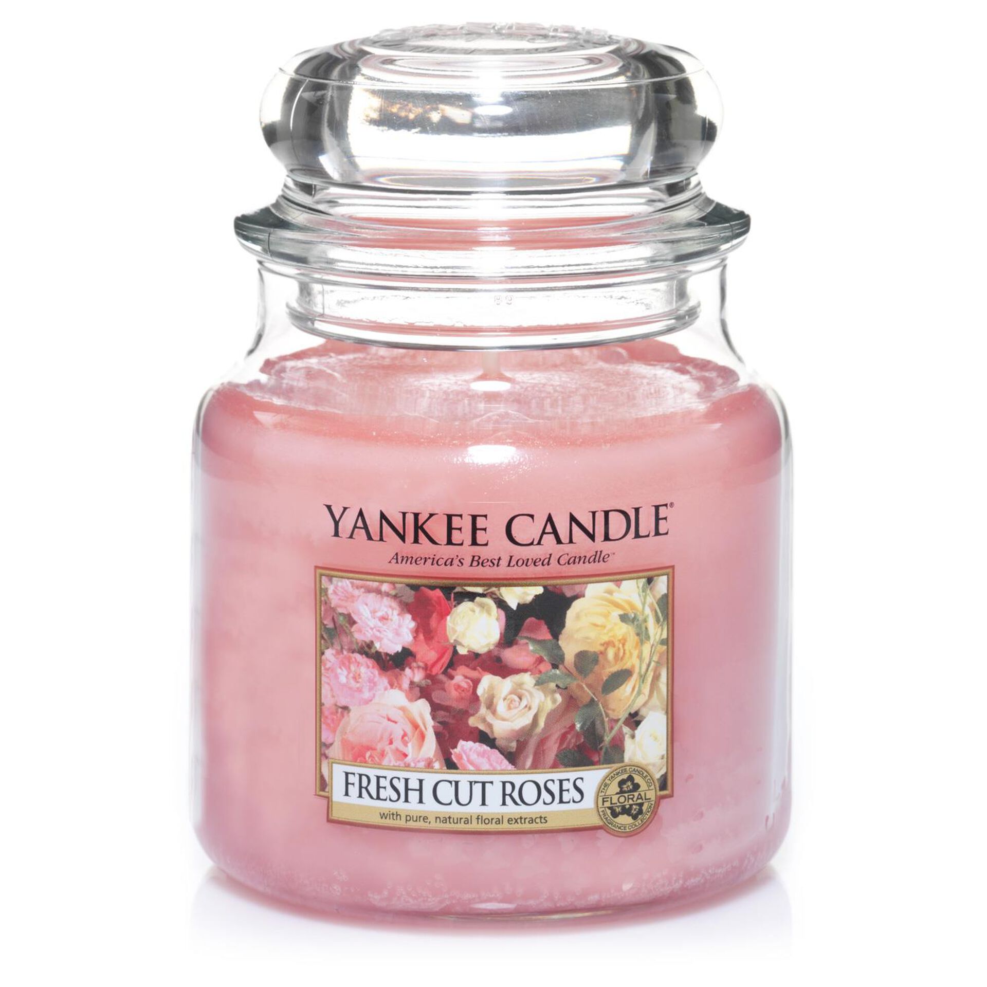 Fresh Cut Roses Medium Jar Candle By Yankee Candle Candles Hallmark
