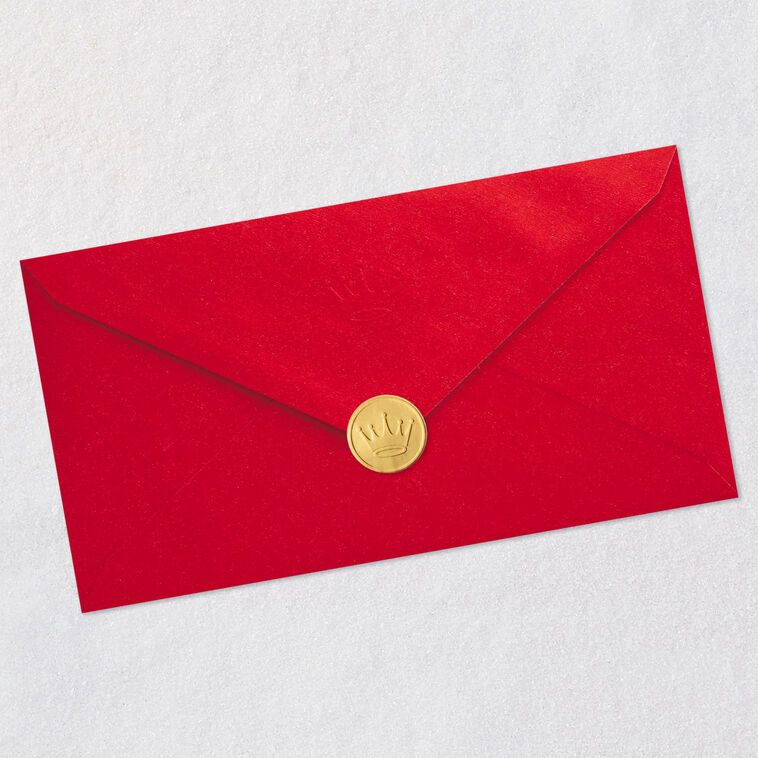 Elegant Christmas Tree Money Holder Christmas Card Envelope Back with Seal image number 9