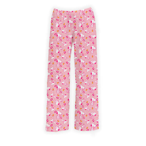 Brief Insanity Snoopy Smile Pink Lounge Pants, XX-Large, , large image number 2
