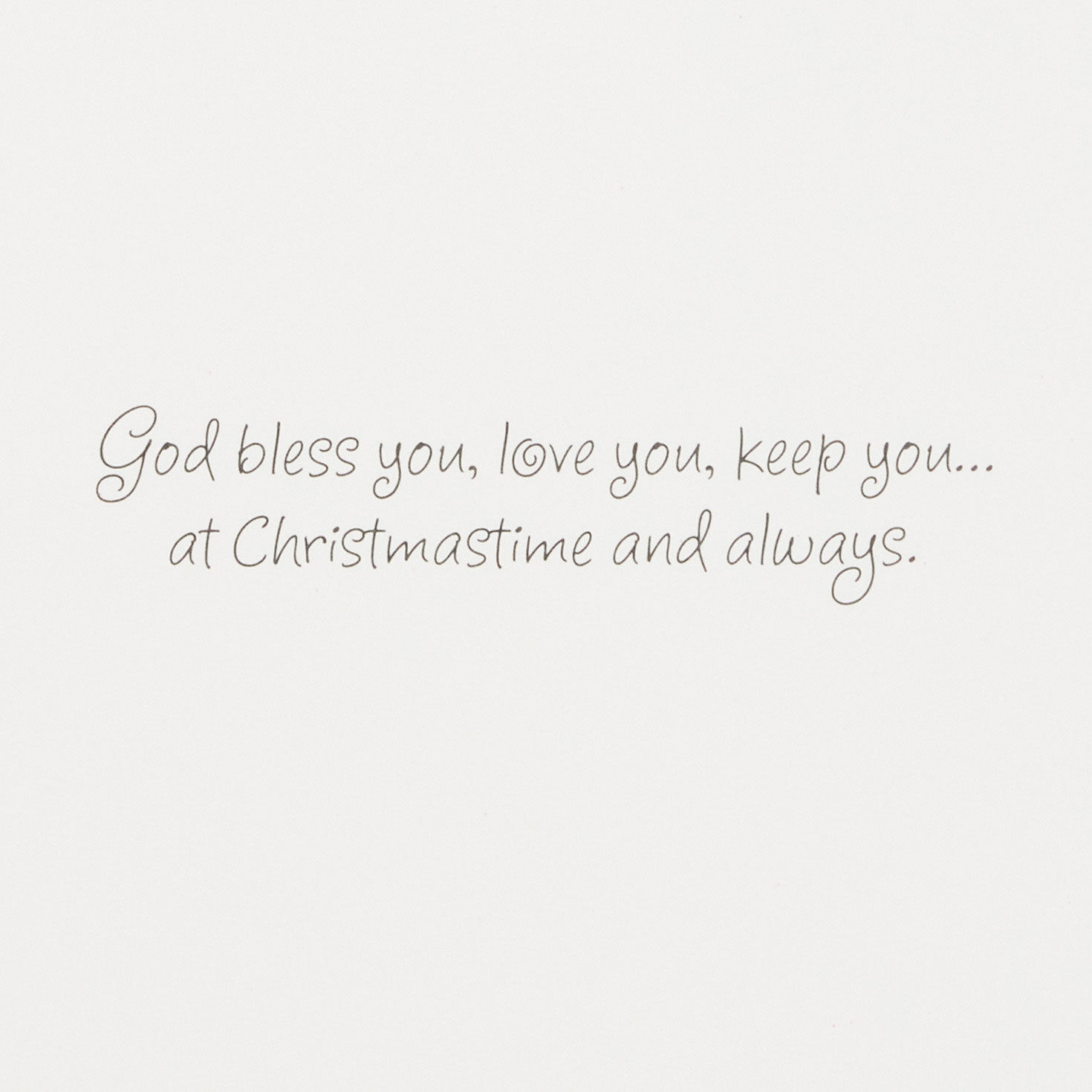 Three Angels Boxed Christmas Card Pack sentiment image number 4