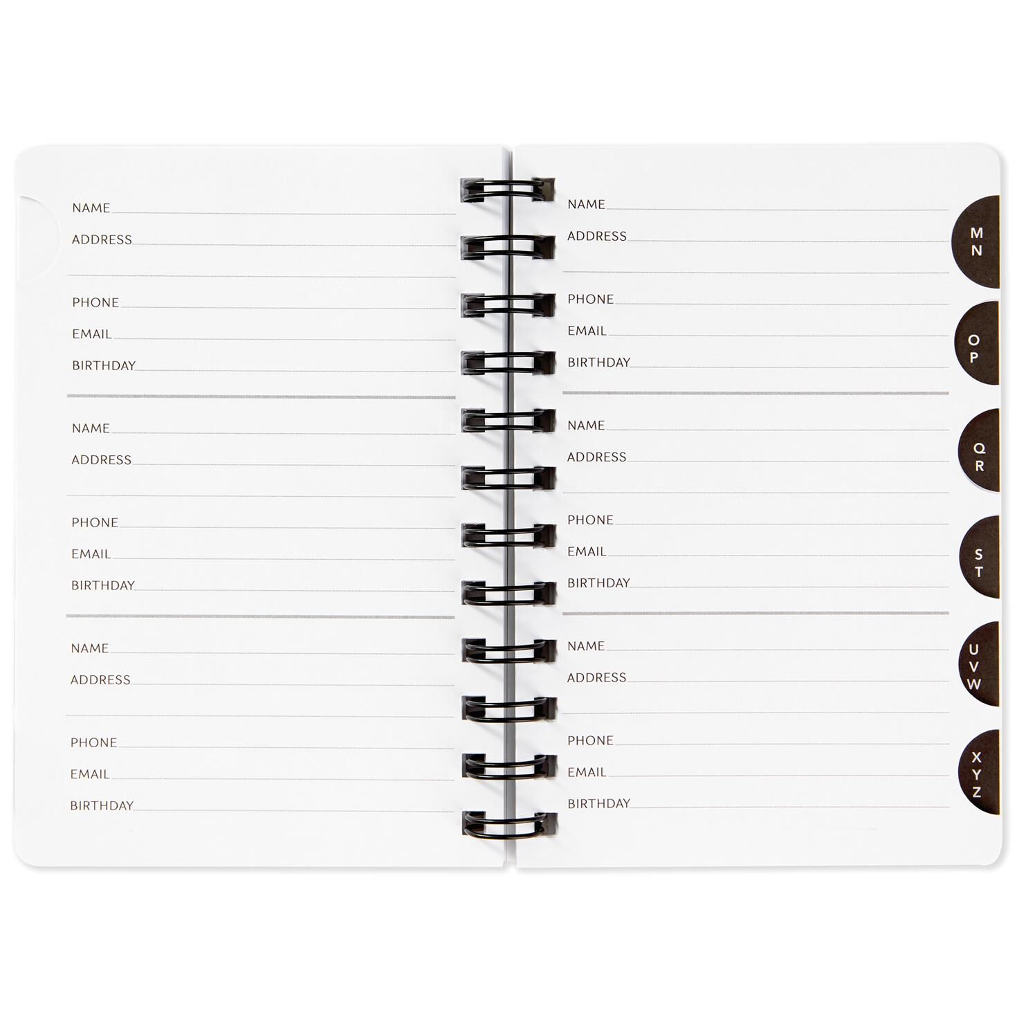 address books password keepers hallmark phone and address books