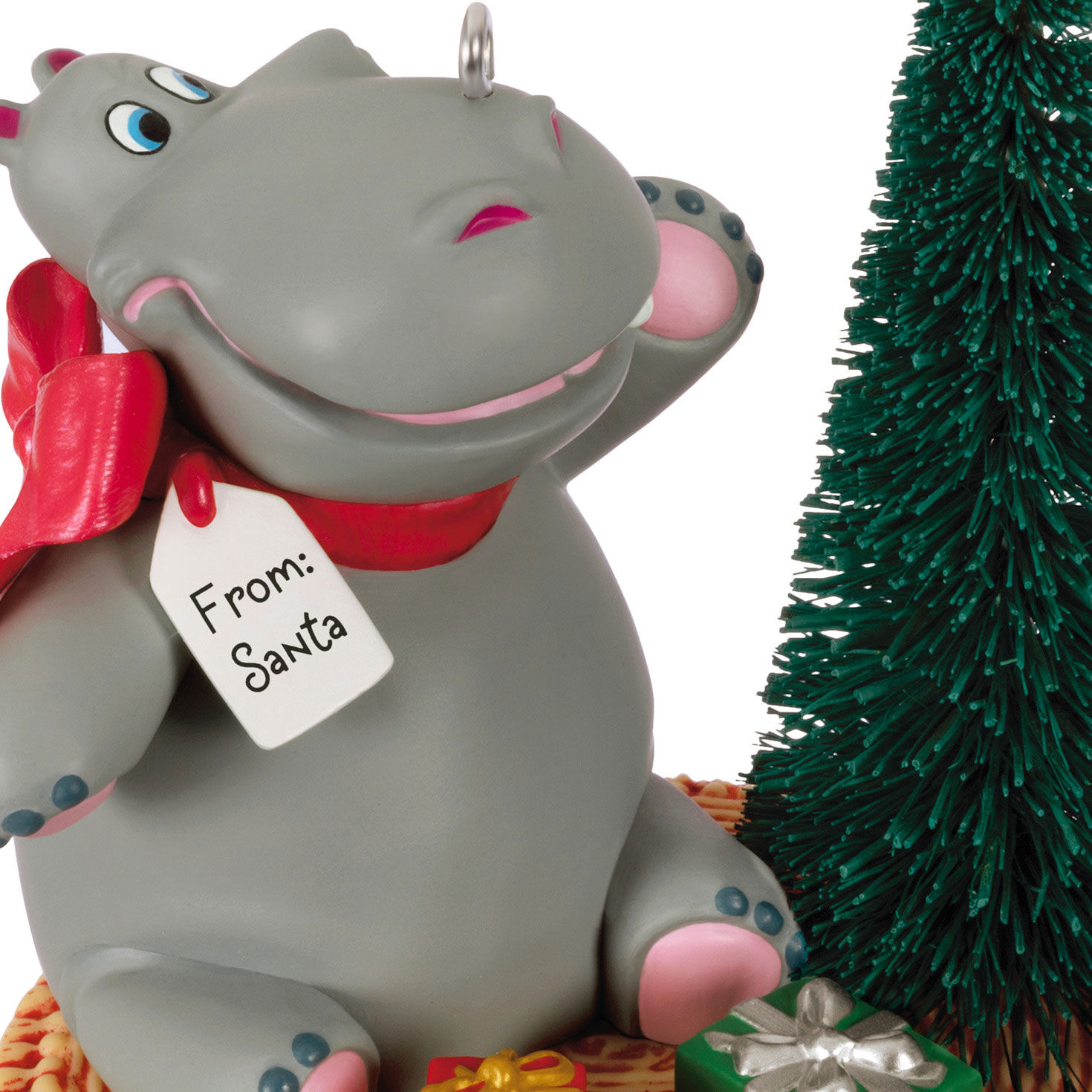Hallmark Hippopotamus Christmas Ornament 