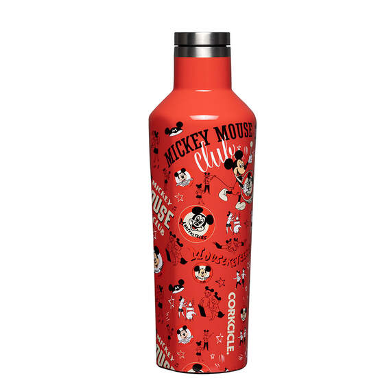 Corkcicle Disney Mickey Mouse Club Red Stainless Steel Canteen, 16 oz., , large image number 2