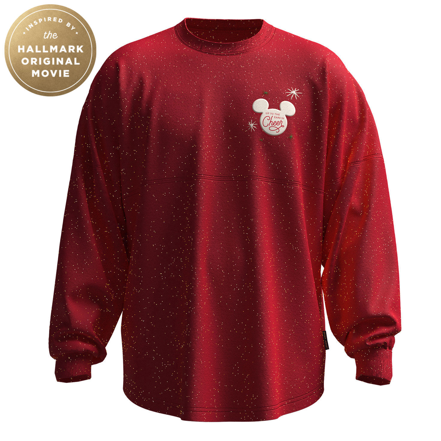Hallmark + Disney Holiday Ever After Sparkle Red Spirit Jersey®
