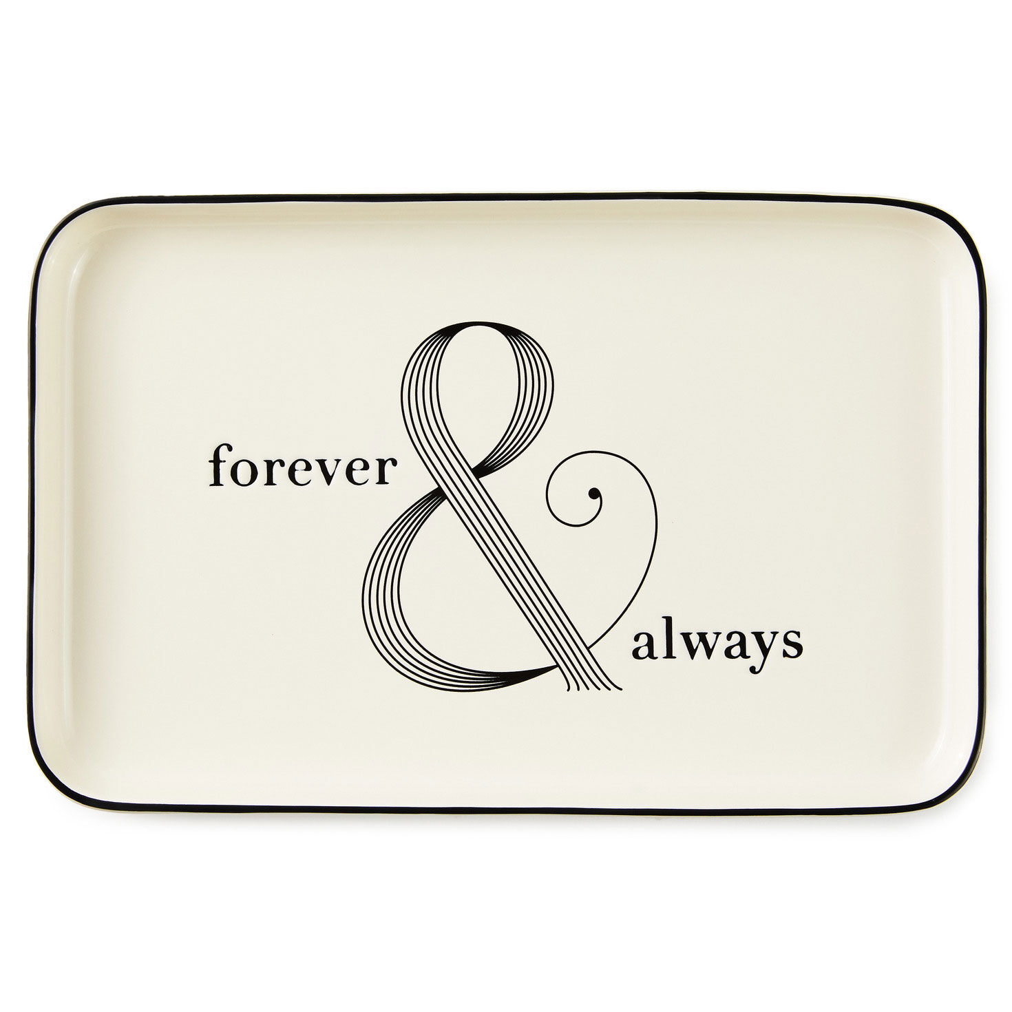 Forever & Always Serving Platter front image number 2