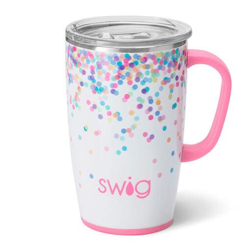 Swig Confetti Stainless Steel Travel Mug, 18 oz., 