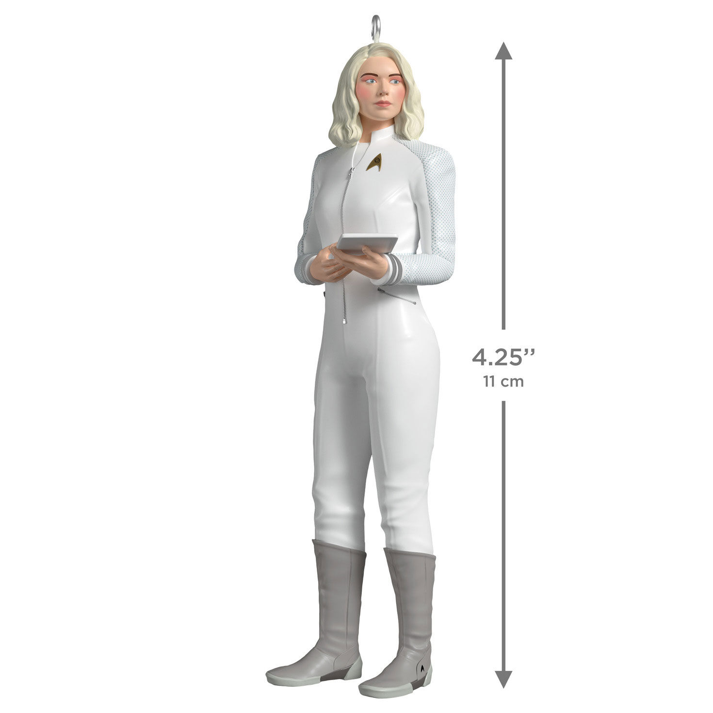 Star Trek Nurse Christine Chapel Keepsake Ornament measurement image number 3