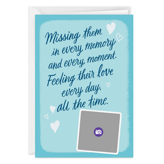Personalized Remembering Their Love Tribute Photo Card, , large image number 6