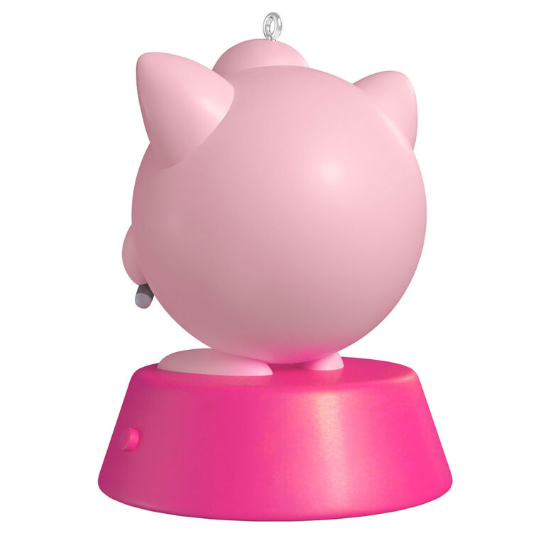 Pokémon Jigglypuff Singing Keepsake Ornament back image number 6