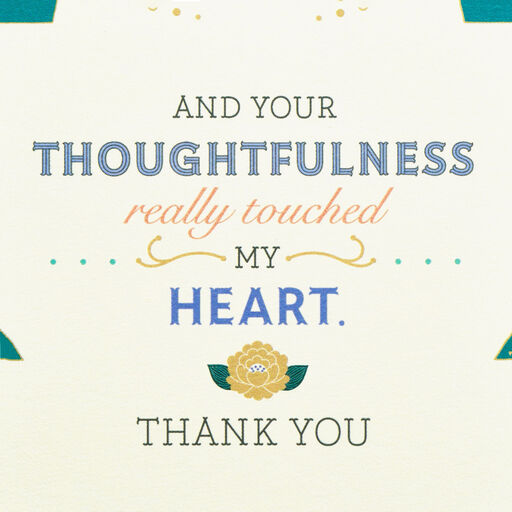 You Touched My Heart Thank-You Card, 