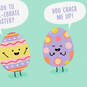 Punny Egg Characters Funny Easter Card, , large image number 4