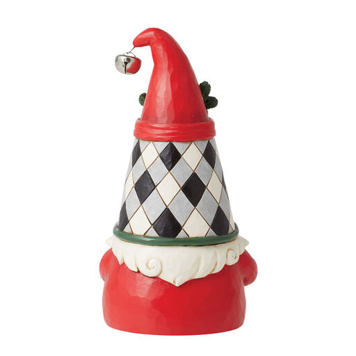 Jim Shore Highland Glen Milk and Cookies Gnome Figurine, 6.65", 