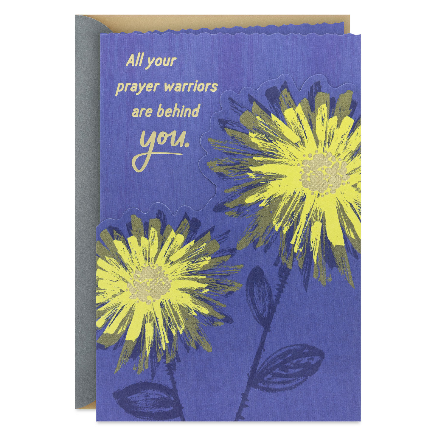 All Your Prayer Warriors Are With You Encouragement Card