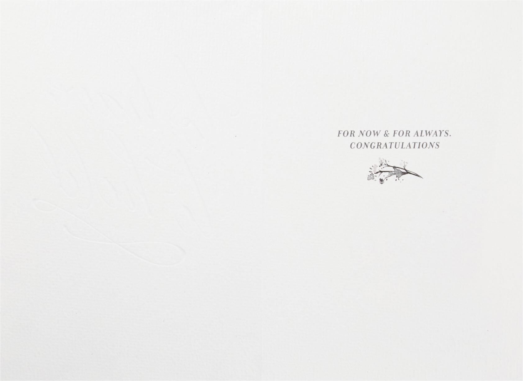 To Have and To Hold Wedding Card
