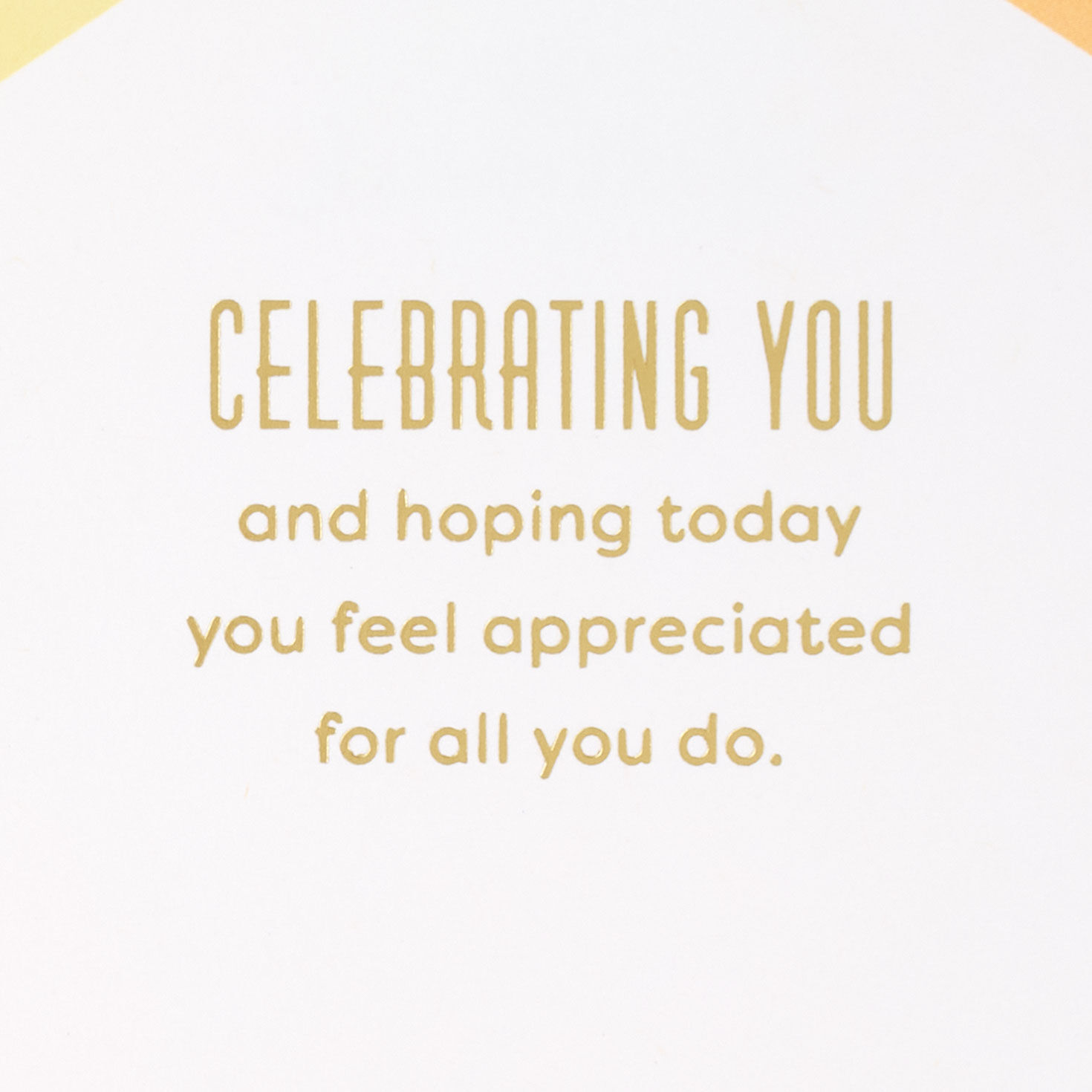 Orange, Yellow and Gold Plaid Boss's Day Card sentiment image number 2