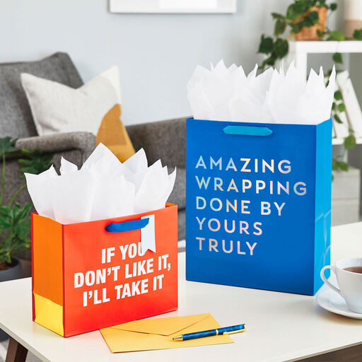 7.7" I'll Take It Medium Horizontal Gift Bag, 