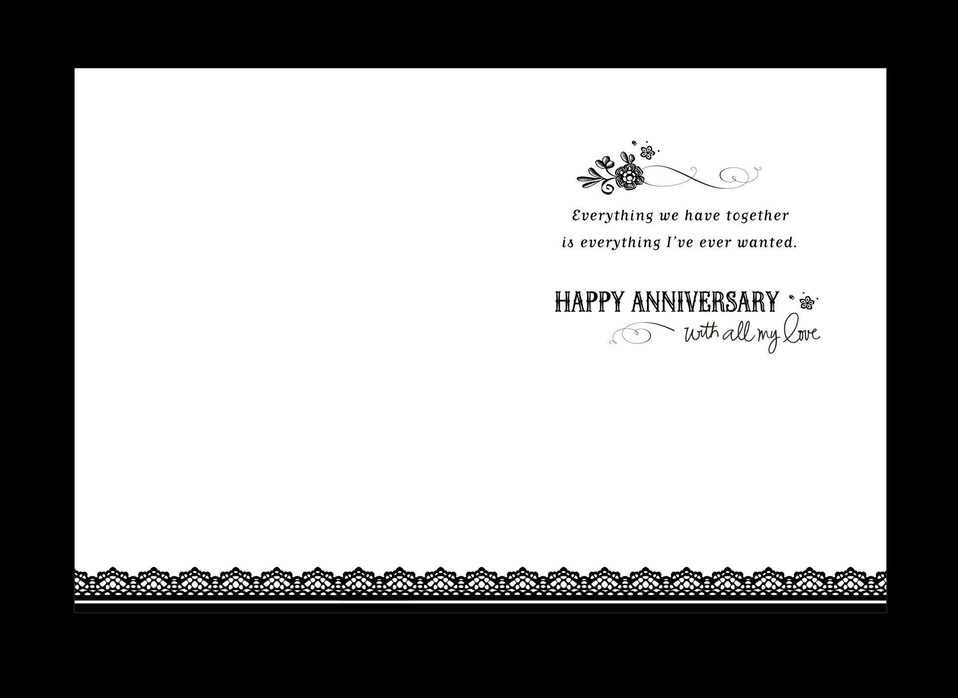 Love of My Life Mickey and Minnie Anniversary Card