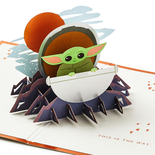 Star Wars: The Mandalorian™ The Child™ Today Is All About You Card, 